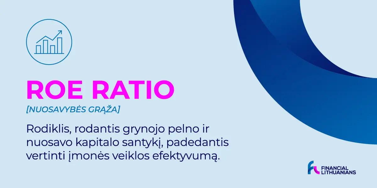 Roe rodiklis(„Roe Ratio"): viskas, ką reikia žinoti