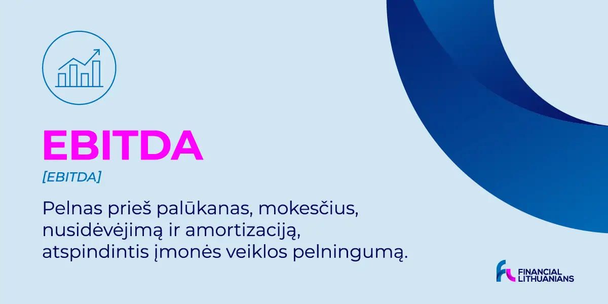 Pelnas prieš palūkanas, mokesčius, nusidėvėjimą ir amortizaciją(„EBITDA"): viskas, ką reikia žinoti