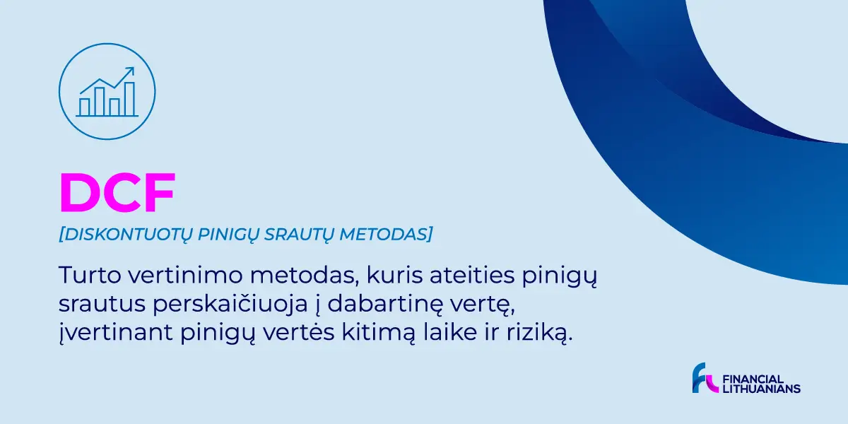 Diskontuotų pinigų srautas(„DCF"): viskas, ką reikia žinoti
